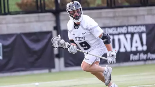 Richie Joseph with the ball on attack versus Holy Cross.