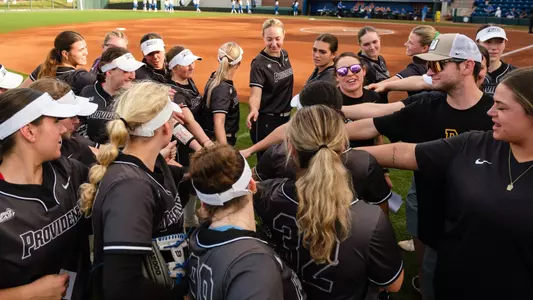 Softball Team Huddle