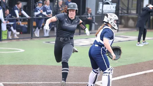 Cameron Dunn action softball