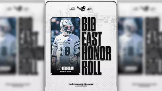 Jack Horrigan BIG EAST Weekly Honor Roll