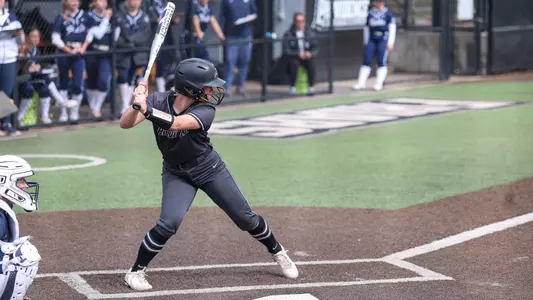 Emma Eichten softball action photo