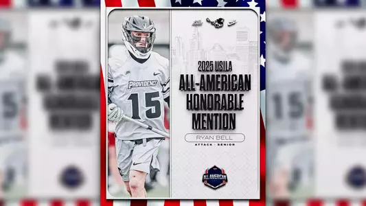 Ryan Bell receives  USILA All American Honorable Mention - graphic