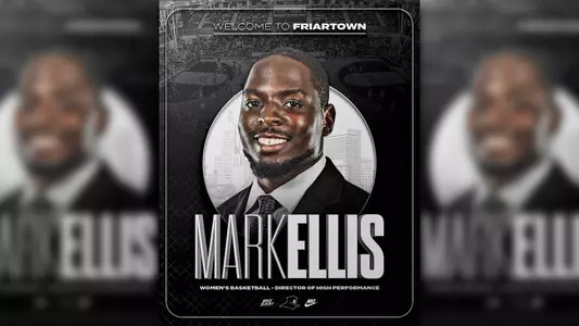 Mark Ellis graphic to announce his hire as Director of High Performance