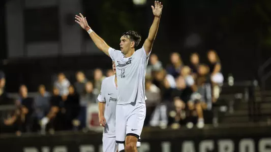 Cameron Yriondo Calls for ball against New Haven