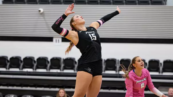Macy Taylor kill against Seton Hall