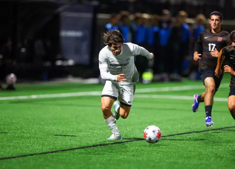 Alvaro Maneiro in action vs Brown