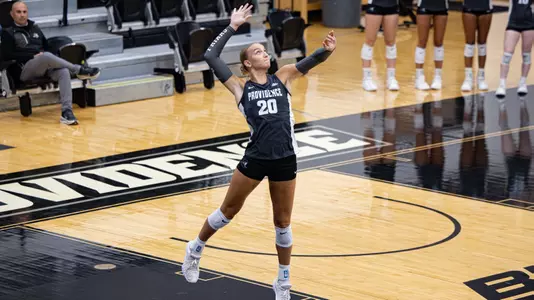 Sarah Musial Serve Against DePaul