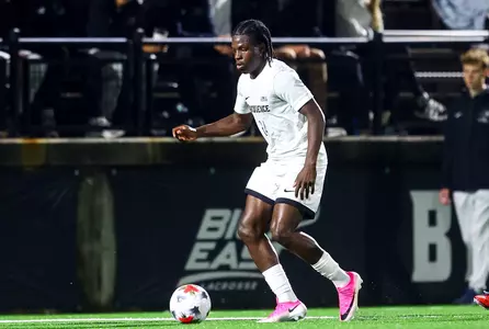 Mayowa Ajayi in action vs Akron
