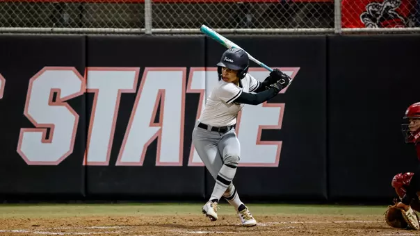 Elisa Smith waits for a pitch against UMBC at Maryland