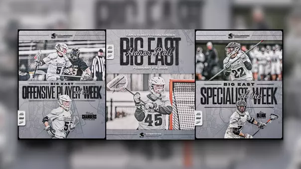 Rhett Chambers named Offensive Player of the Week and Ian Olenik earned Specialist of the Week; Cam Sterritt featured on the Honor Roll.