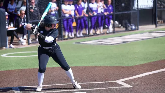 Nikki Gallardo at bat at Glay Field against Stonehill