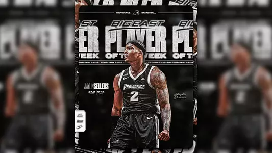 Jaylin Sellers BIG EAST Player of the Week 27.0 points per game, 9-14 three-point field goals, February 22-28