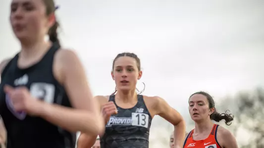 Ciara Evans racing the mile