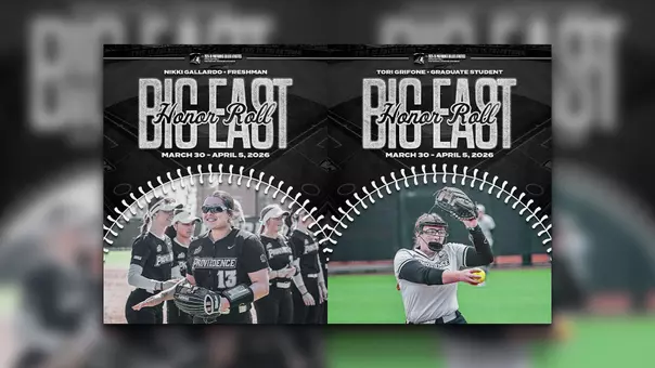 Nikki Gallardo and Tori Grifone BIG EAST Weekly Honor Roll