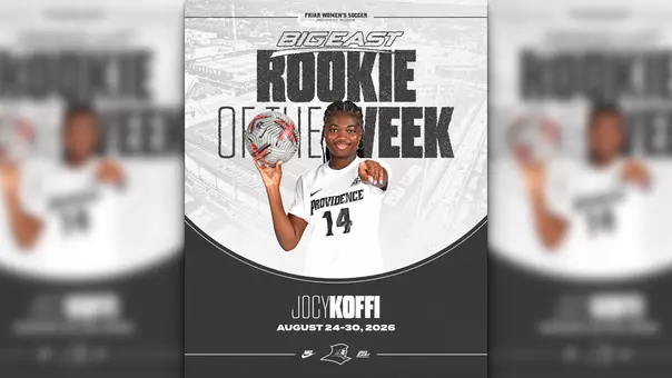 Jocy Koffi BIG EAST Honors Named ROTW Graphic