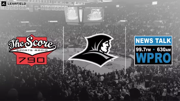 A graphic for the Friar Basketball WPRO Radio release