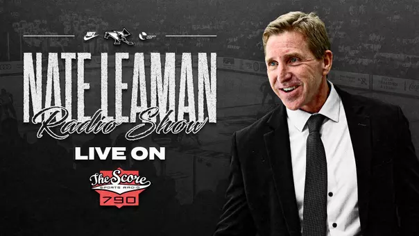 Graphic promoting the Nate Leaman Show for the 2026-27 season.