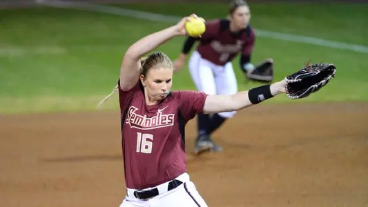 Jessica Burroughs’ No-Hit, 14 K Performance Carries FSU Over FAMU