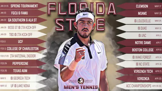 Men’s Tennis Schedule