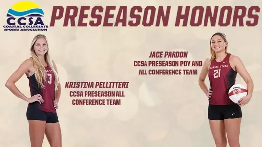 Pardon, Pellitteri Garner CCSA Preseason Accolades