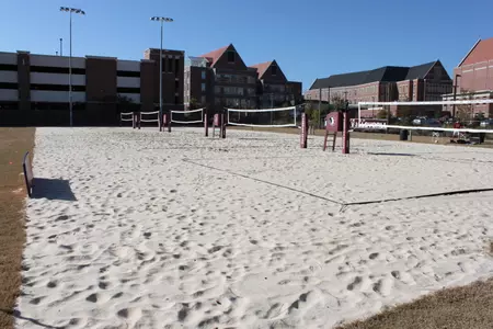 Sandy Volleyball Courts