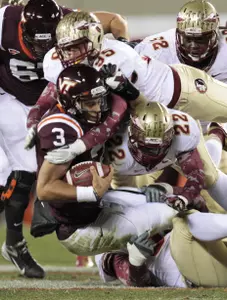 AP Photos: Football vs. Virginia Tech