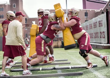 Football Spring Practice: Opening Day One