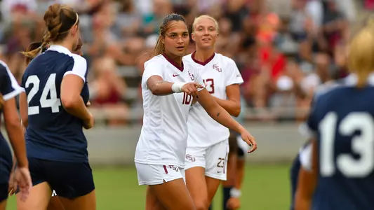 Deyna Castellanos’ Hat Trick Carries Noles Over UNCG