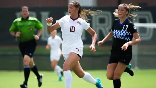 FSU Soccer Shuts Out Kentucky