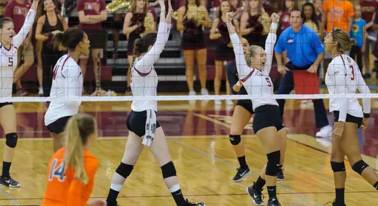 Volleyball Tops Virginia in Conference Opener