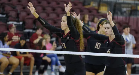 Volleyball Falls to Fighting Irish in Four