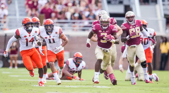 RECAP: Akers Rumbles, Offense Hits Big In Win Over Orange