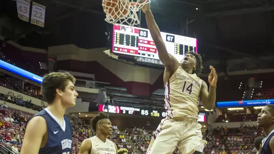 Veterans, Newcomers Shine As FSU Men Overwhelm George Washington