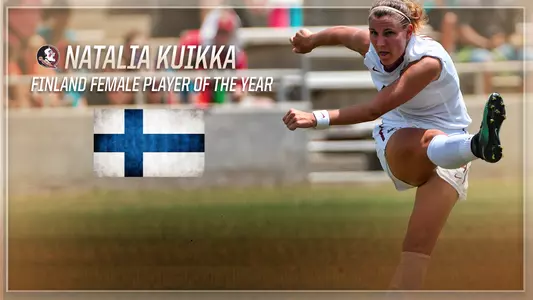 Natalia Kuikka Named 2017 Finland Female Player Of The Year