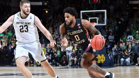 Basketball Falls At Notre Dame, 84-69
