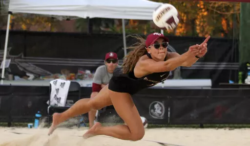 Beach Volleyball Splits Day One in South Beach