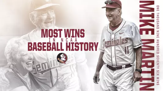Martin Reaches Wins Record in Extra-Innings Victory at Clemson