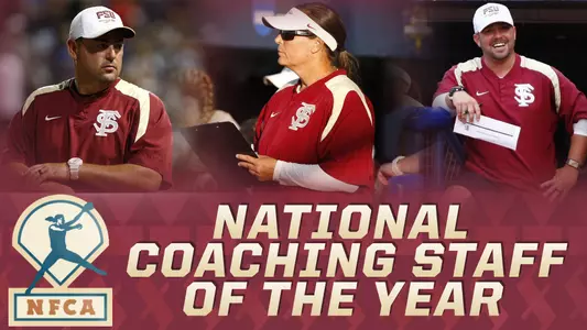 Florida State Earns NFCA National Coaching Staff Of The Year Honors