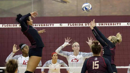 Volleyball Set for Colorado State Tournament