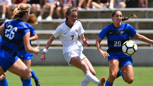 FSU Soccer Sets Record With Shutout Of Middle Tennessee