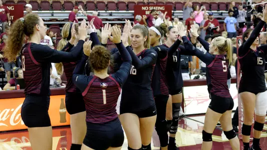 Volleyball Earns Seventh Sweep in Straight-Set Win Over Virginia