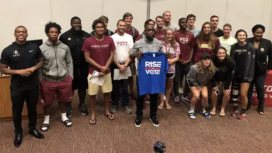 Former FSU Football Star Boldin Encourages Noles: ‘Rise To Vote’