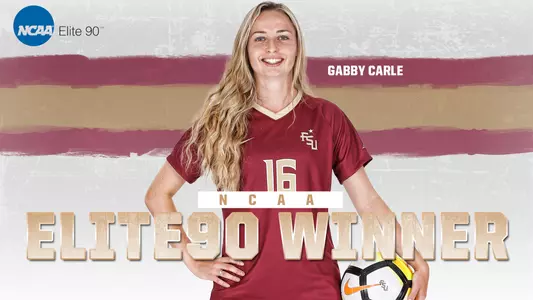 Gabby Carle Wins 2018 NCAA Elite 90 Award