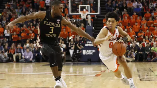 No. 9 Noles Drop ACC Opener At No. 4 UVA, 65-52