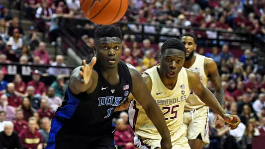 No. 13 Noles Fall To No. 1 Duke In 80-78 Thriller