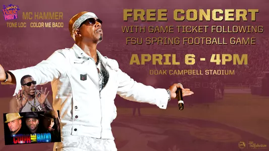 Throwback II: MCHammer, Tone Loc And CMB To Play Spring Game