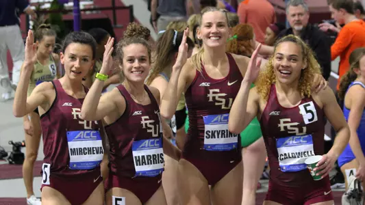 Women’s DMR Sets ACC Title Defense Tone With Silver