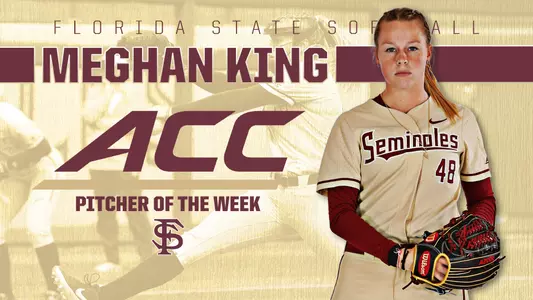 Meghan King Earns Eighth ACC Weekly Honor