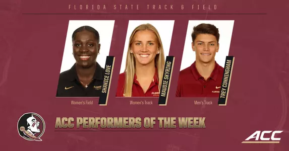 Nation-Leading Trio Earn ACC Weekly Honors