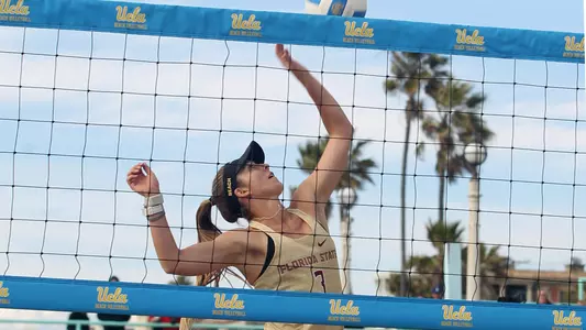 Beach Splits East Meets West; Falls to Top-Ranked UCLA and USC